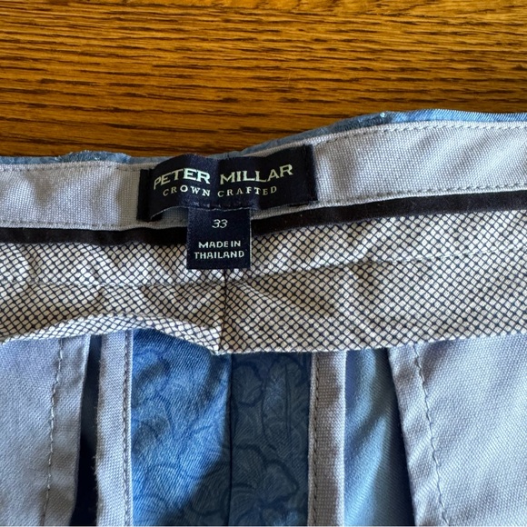 Peter Millar Crown Crafted Surge Performance Blue Shorts | Size 33 - Picture 11 of 11